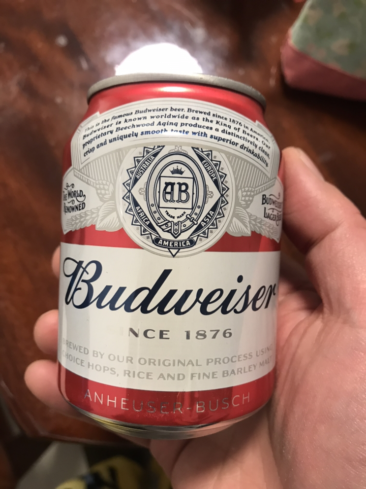 百威(budweiser)啤酒迷你啤酒255ml*24罐整箱装晒单图