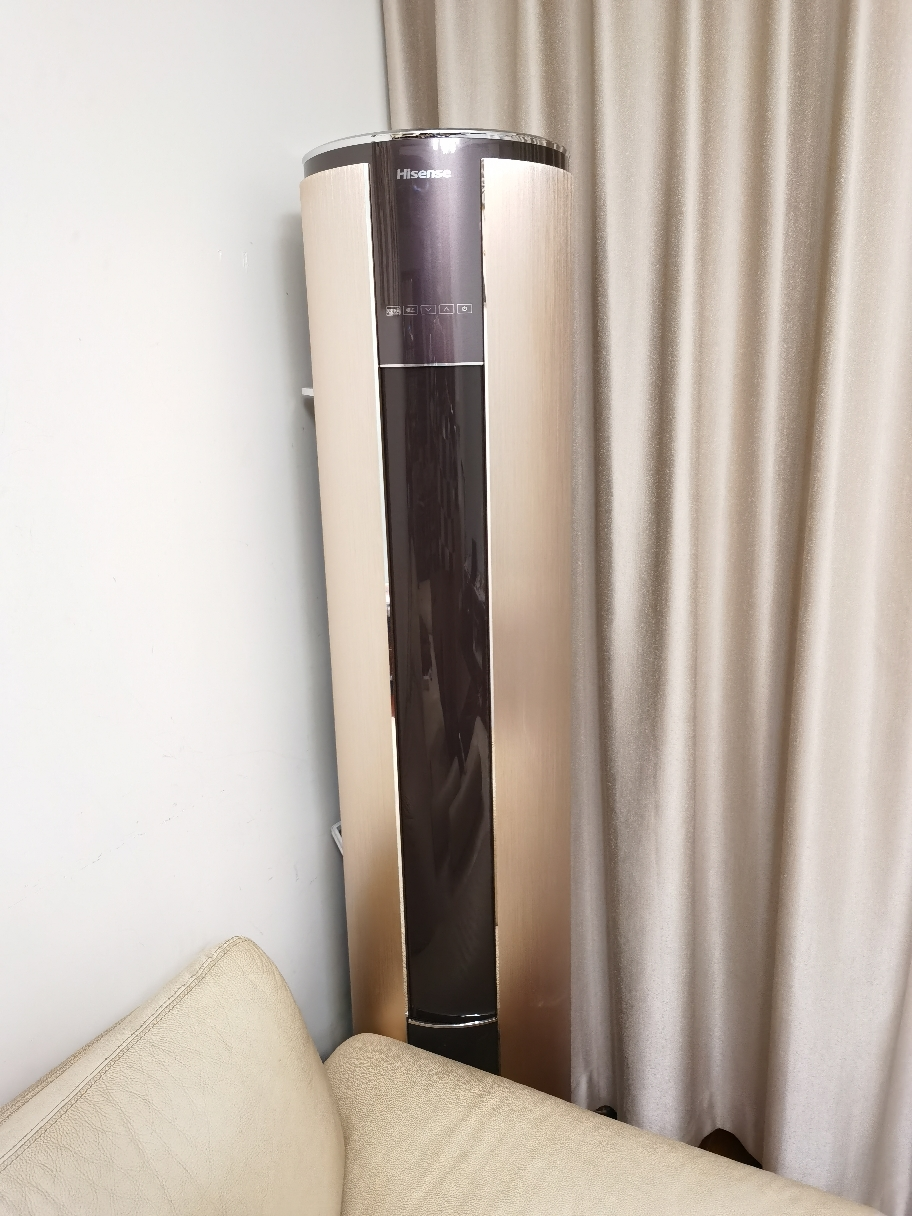 海信3匹 变频(hisense)新风新一级 圆柱式 空调柜机kfr-72lw/x700x-x1