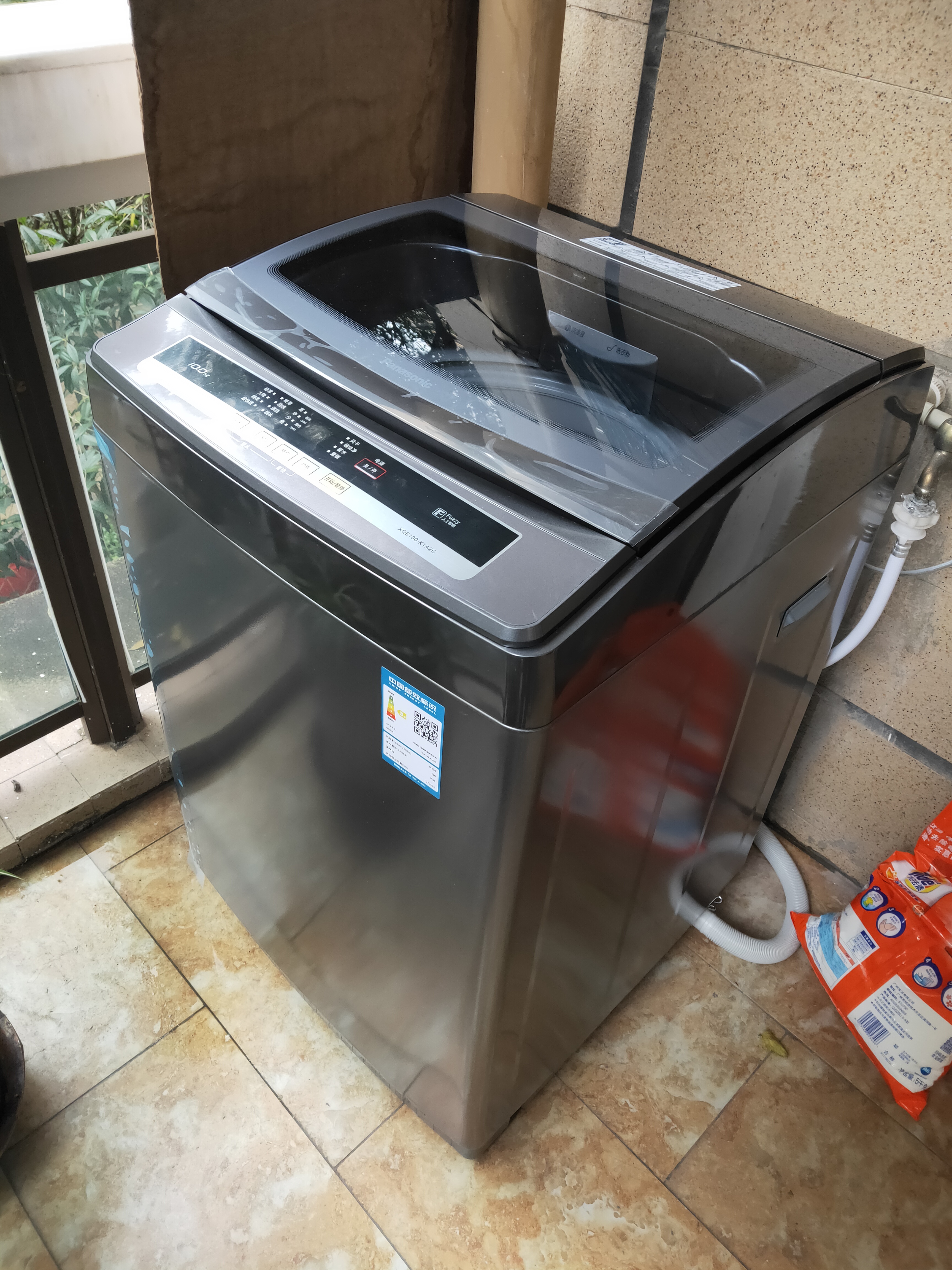 【新品】松下(panasonic) 10公斤全自动波轮洗衣机家用大容量毛毯洗