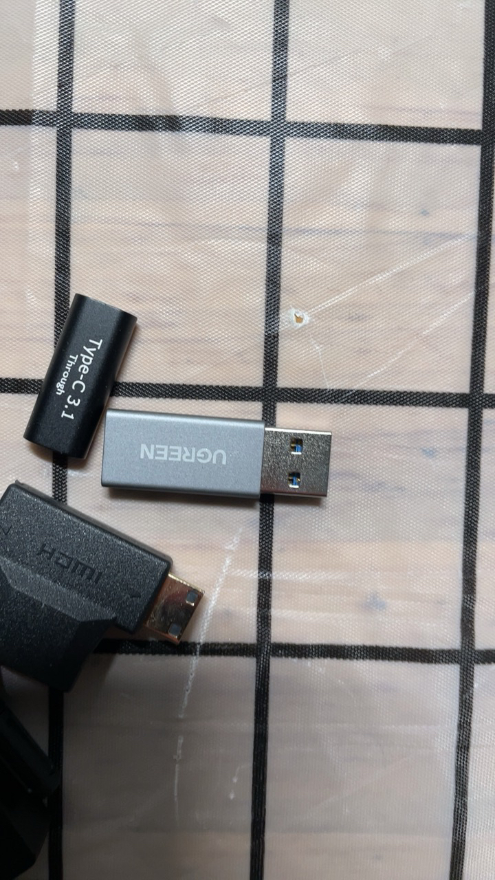 綠聯type-c microusb二合一轉接頭 安卓手機電腦usb3.