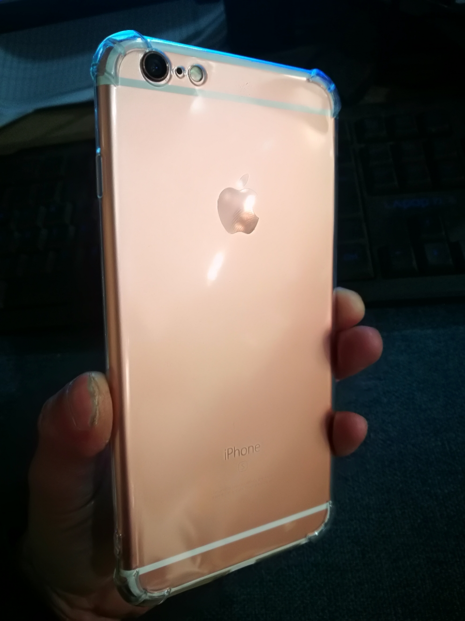 苹果iphone6s plus全网通玫瑰金/粉色 64gb国行4g手机 苹果6sp晒单图