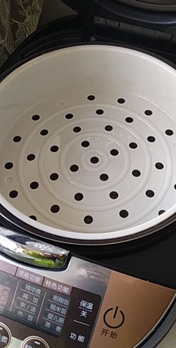 美的电饭煲蒸笼 4l电饭锅蒸架通用5升蒸屉配件3l蒸格拓进 4l升蒸笼 赠