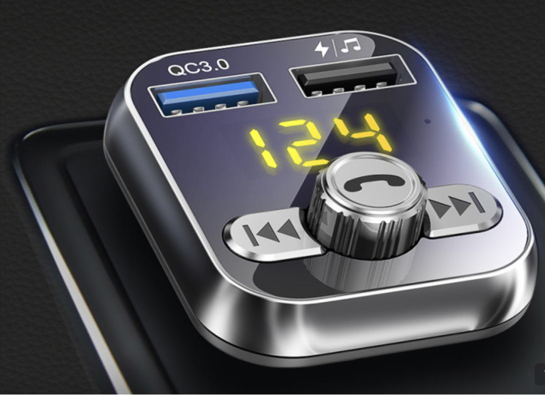 纽曼s12手机导航免提通话车载mp3播放器多功能蓝牙接收器音乐u盘插卡