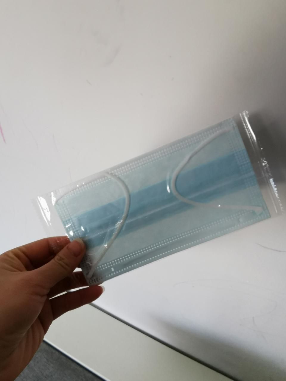 【100只】江赫(qjmdm)一次性医用灭菌口罩独立包装防病菌防飞溅无纺布