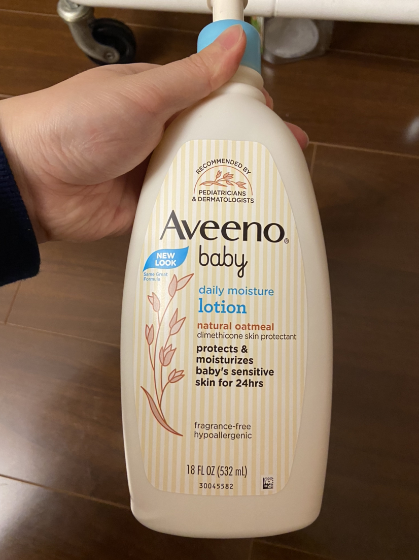 新老包装随机发 美国aveeno艾维诺婴儿儿童无香天然燕麦保湿婴童润肤