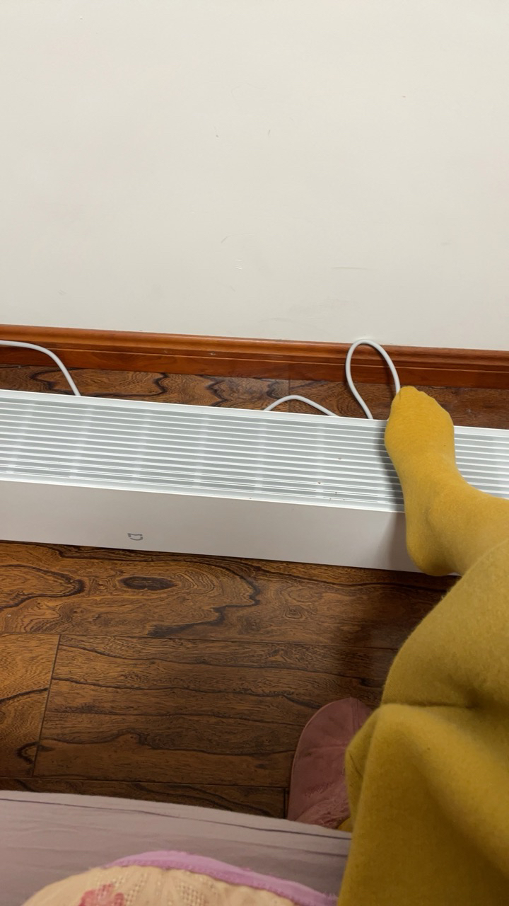 小米(mi)米家电暖气踢脚线取暖器家用客厅大面积暖风机电暖器 多重