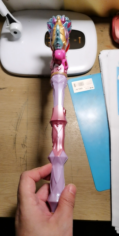 正品精灵梦叶罗丽魔法棒罗丽变身器心蕊宝杖叶萝莉夜萝莉女孩玩具魔法