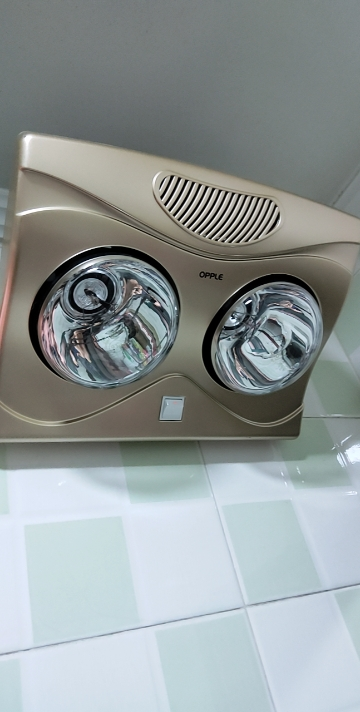 欧普照明浴霸灯暖壁挂式多功能三合一取暖家用卫生间浴室挂墙晒单图