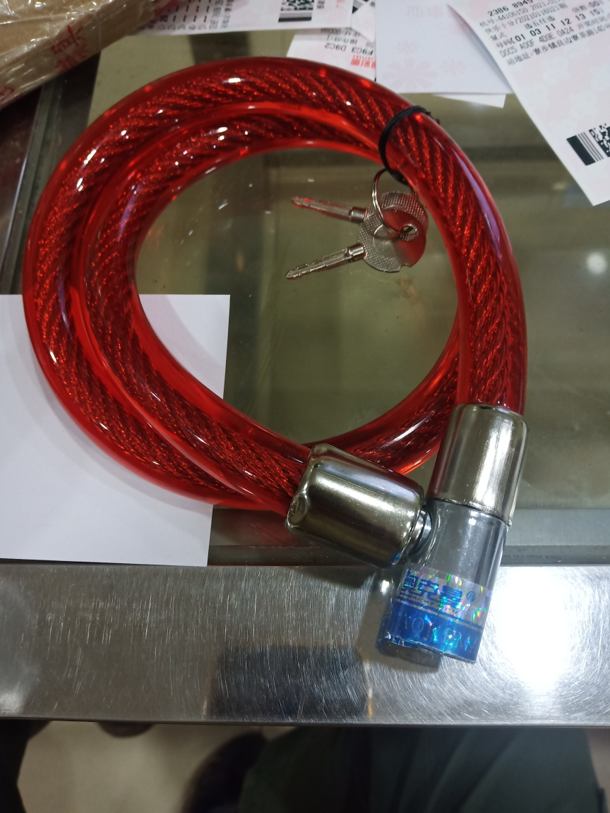 王太医自行车锁钢丝锁多用链锁玻璃锁商铺摩托车锁电动车锁加长链条锁