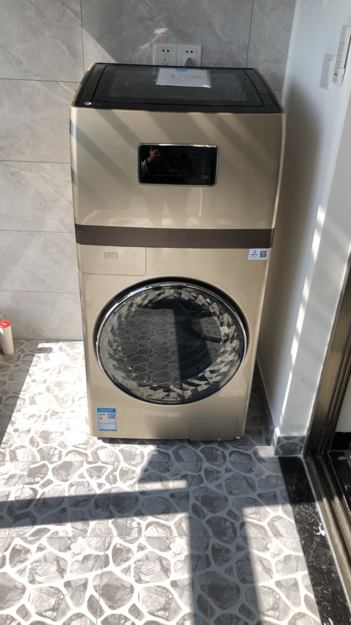 比佛利(beverly)复式洗衣机波轮滚筒双层母婴儿童15公斤大容量b1fgv