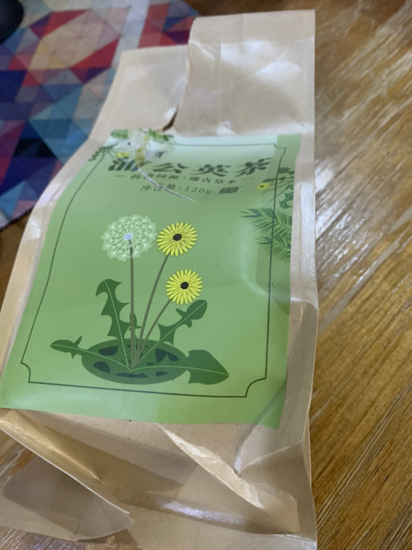 蒲公英茶120g原味型30小茶包花草茶单袋包装茶晒单图