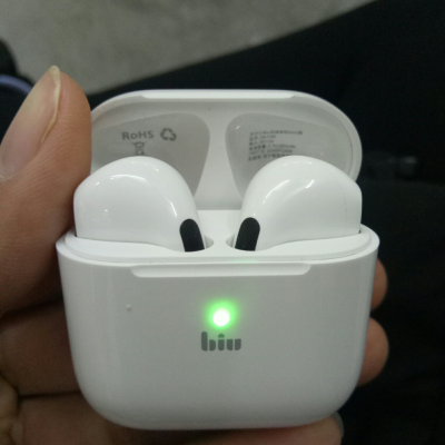 苏宁小biu蓝牙耳机51真无线耳机蓝牙入耳式耳机跑步运动防汗水超长