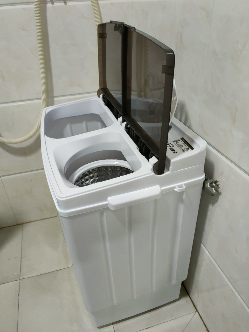 荣事达8/10公斤大容量半自动洗衣机家用小型老式双桶双缸迷你甩干 3.