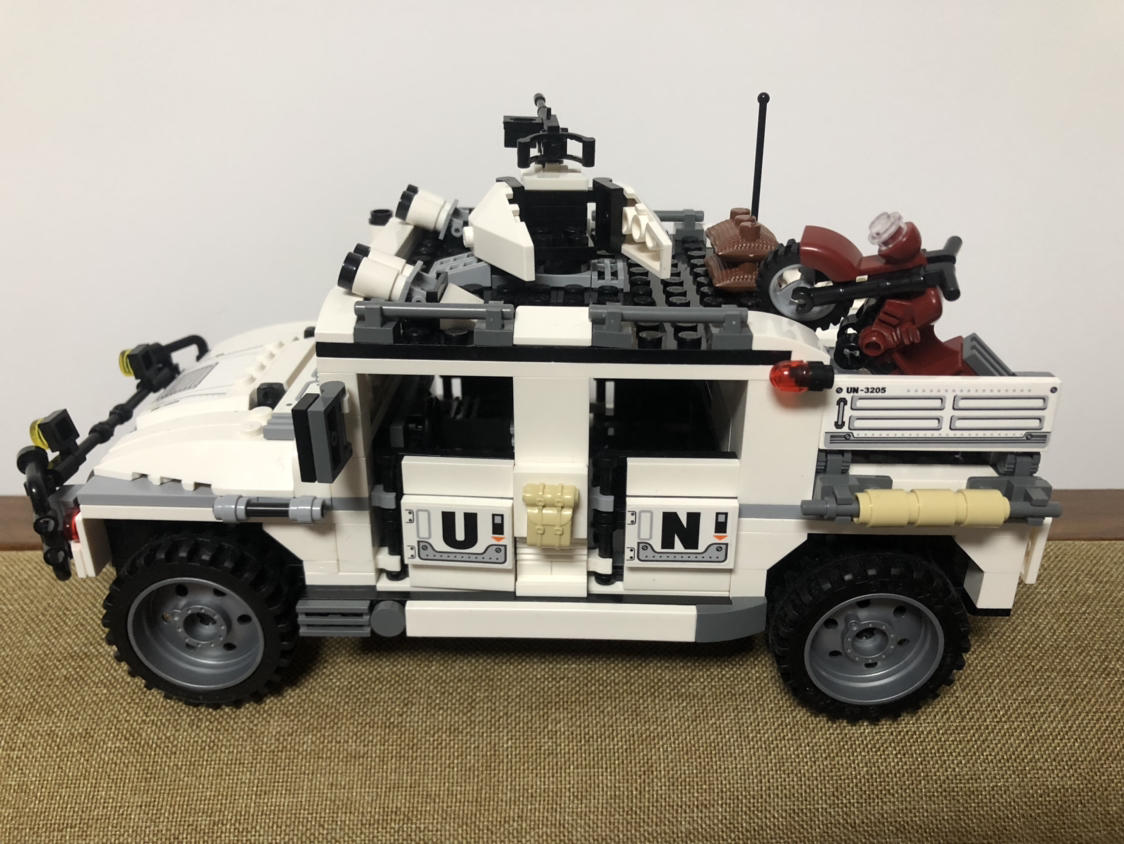 [452pcs]启蒙积木 军事系列武装悍马的反攻 儿童玩具3-6-12周岁儿童