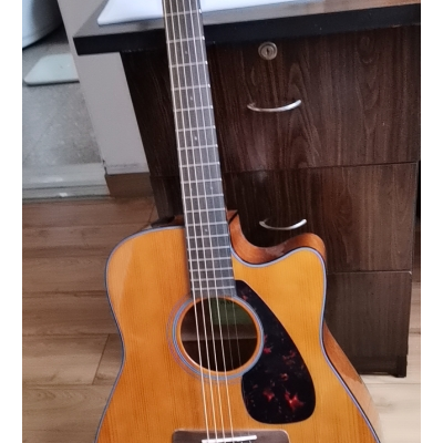 雅马哈自营(yamaha)全新升级款fgx800cvn 北美型号单板电箱吉他 复古