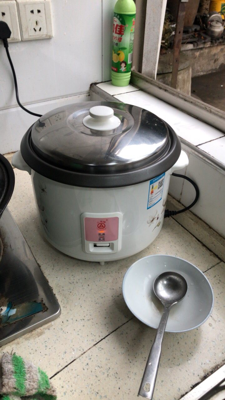 三角牌电饭煲不粘锅6升/6l容量6人7人8人9人电饭锅老式家用老人小孩易