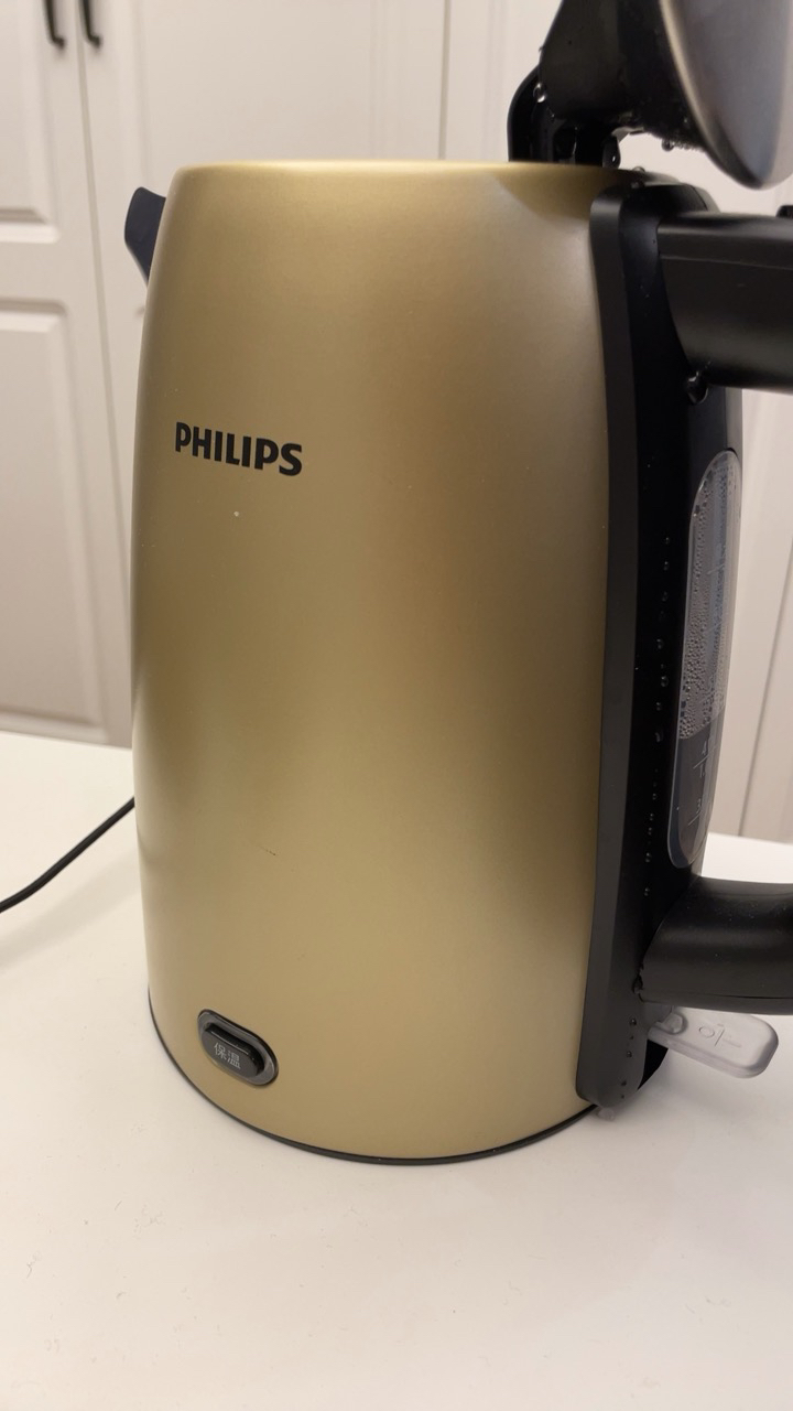 7l大容量烧水壶防干烧热水壶金属色 hd9356/98晒单图