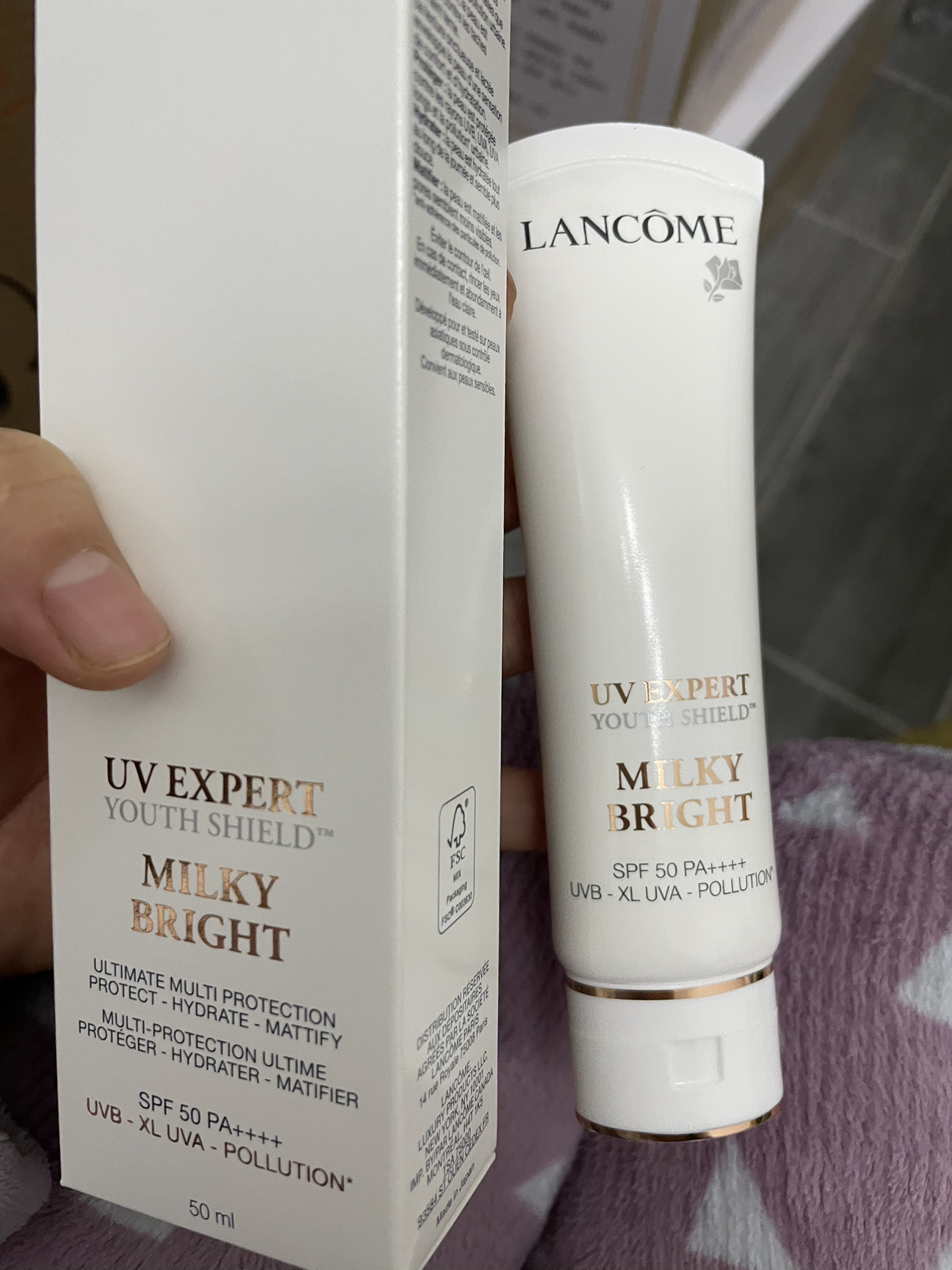 兰蔻防晒隔离bb霜