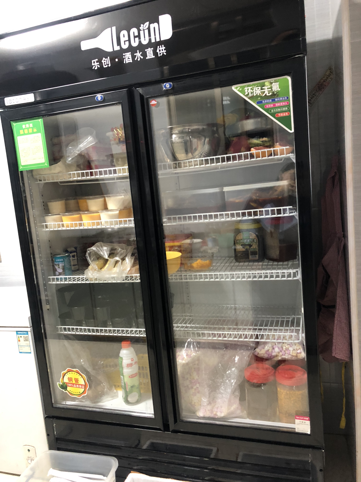 三門商用冰箱飲料超市冰櫃水果廚房陳列櫃點菜櫃冷櫃超市冰箱曬單圖