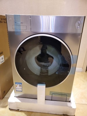 松下洗衣机xqg100-ld165 10kg高级护理机 烘干一体机 双极除螨除菌