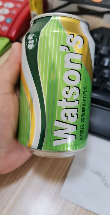 屈臣氏(watsons) 苏打汽水 碳酸饮料 香草味330ml*6罐晒单图