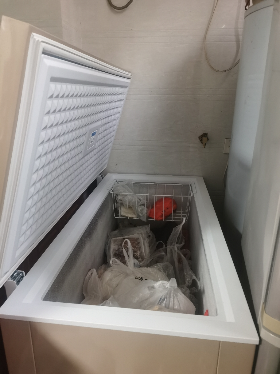 星星(xingx)320升冰柜家用商用冷柜 卧式冷柜雪柜 大容量冰柜 冷藏