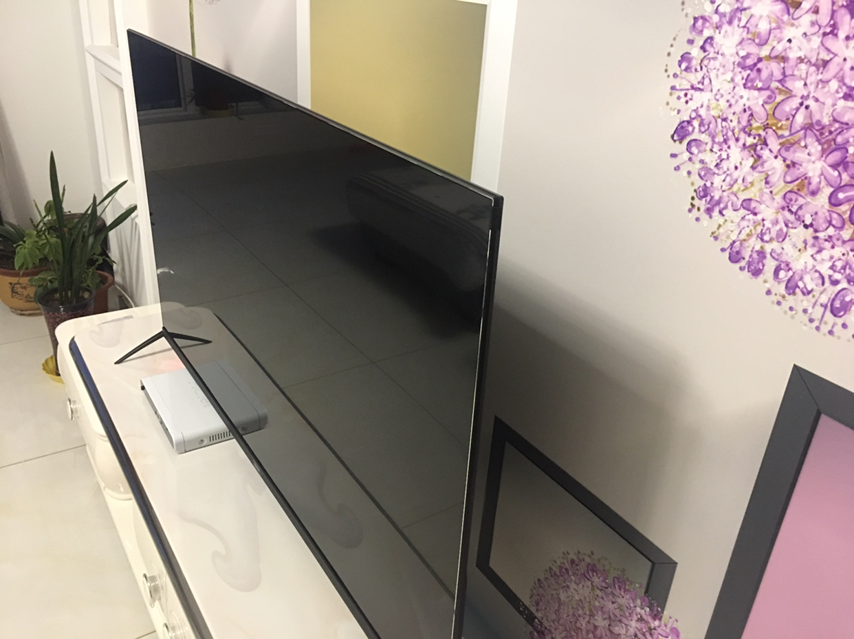 haier/海尔 lu55c71 55英寸4k高清智能平板液晶智慧全面屏电视机晒单