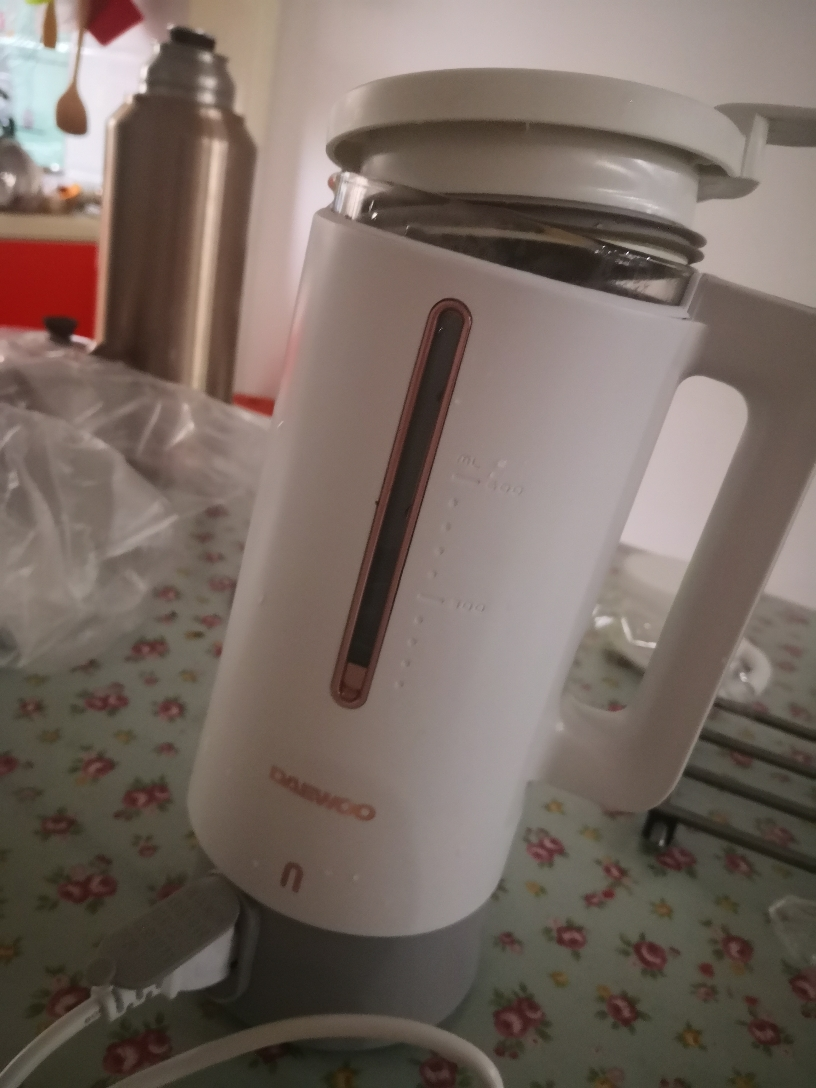 大宇(daewoo) 迷你破壁机豆浆机全自动多功能预约家用加热料理机搅拌