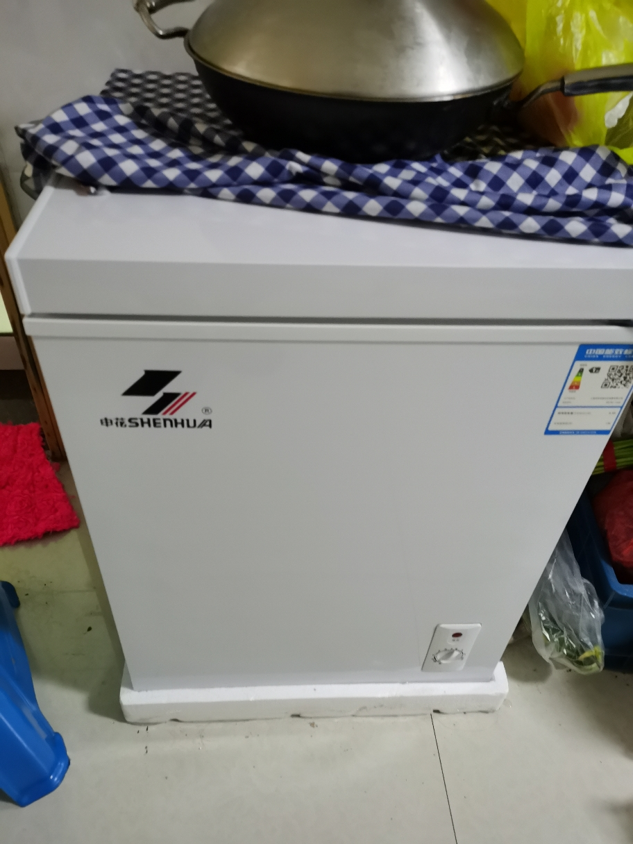 [苏宁优品]申花(shenhua)家用小冰柜小型冷藏冷冻转换冷柜 一级节能