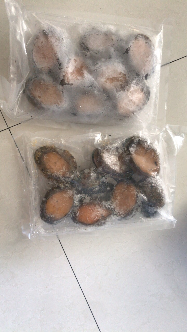 沈志雄船长 东山岛海鲜鲜活速冻大鲍鱼8头鲍16只共2斤火锅海鲜礼包年货晒单图