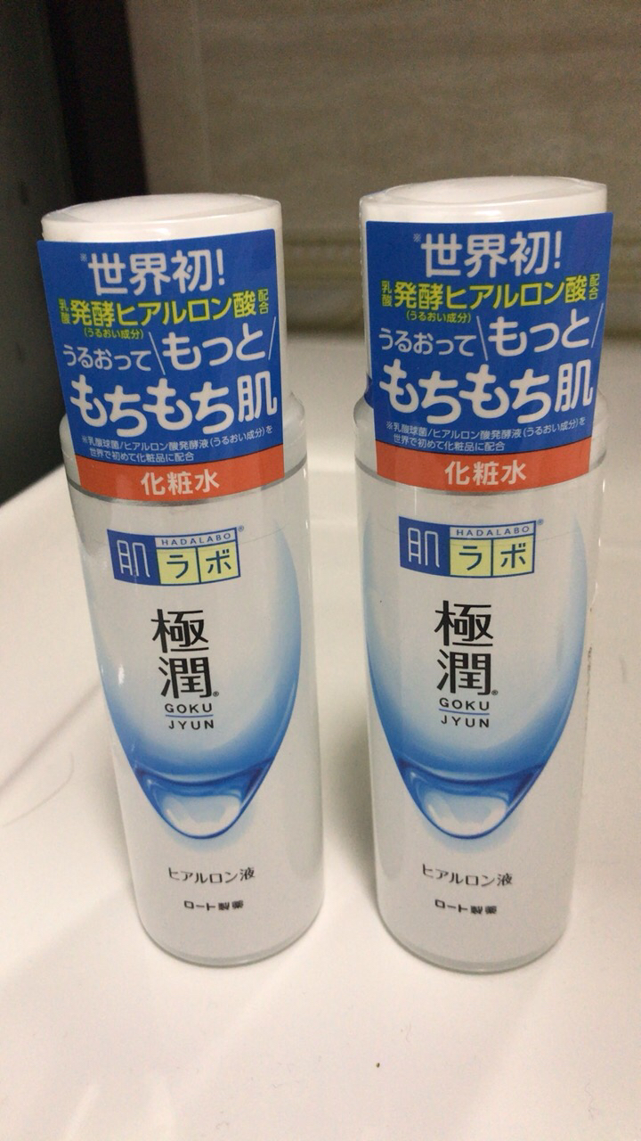 rohto乐敦 肌研极润玻尿酸保湿补水化妆水 滋润型170ml 保湿修护晒单