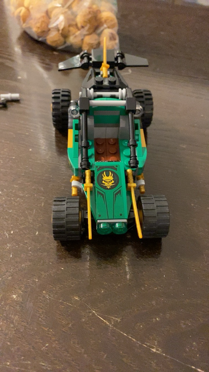 lego乐高幻影忍者系列丛林冲锋车71700 男孩女孩7岁 生日礼物 玩具