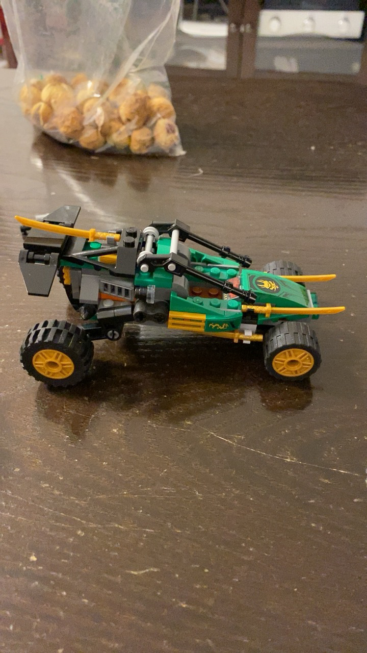 lego乐高幻影忍者系列丛林冲锋车71700 男孩女孩7岁 生日礼物 玩具