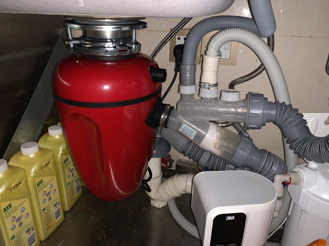 贝克巴斯(becbas)f5厨房食物垃圾处理器家用厨余粉碎机心安开关免打孔