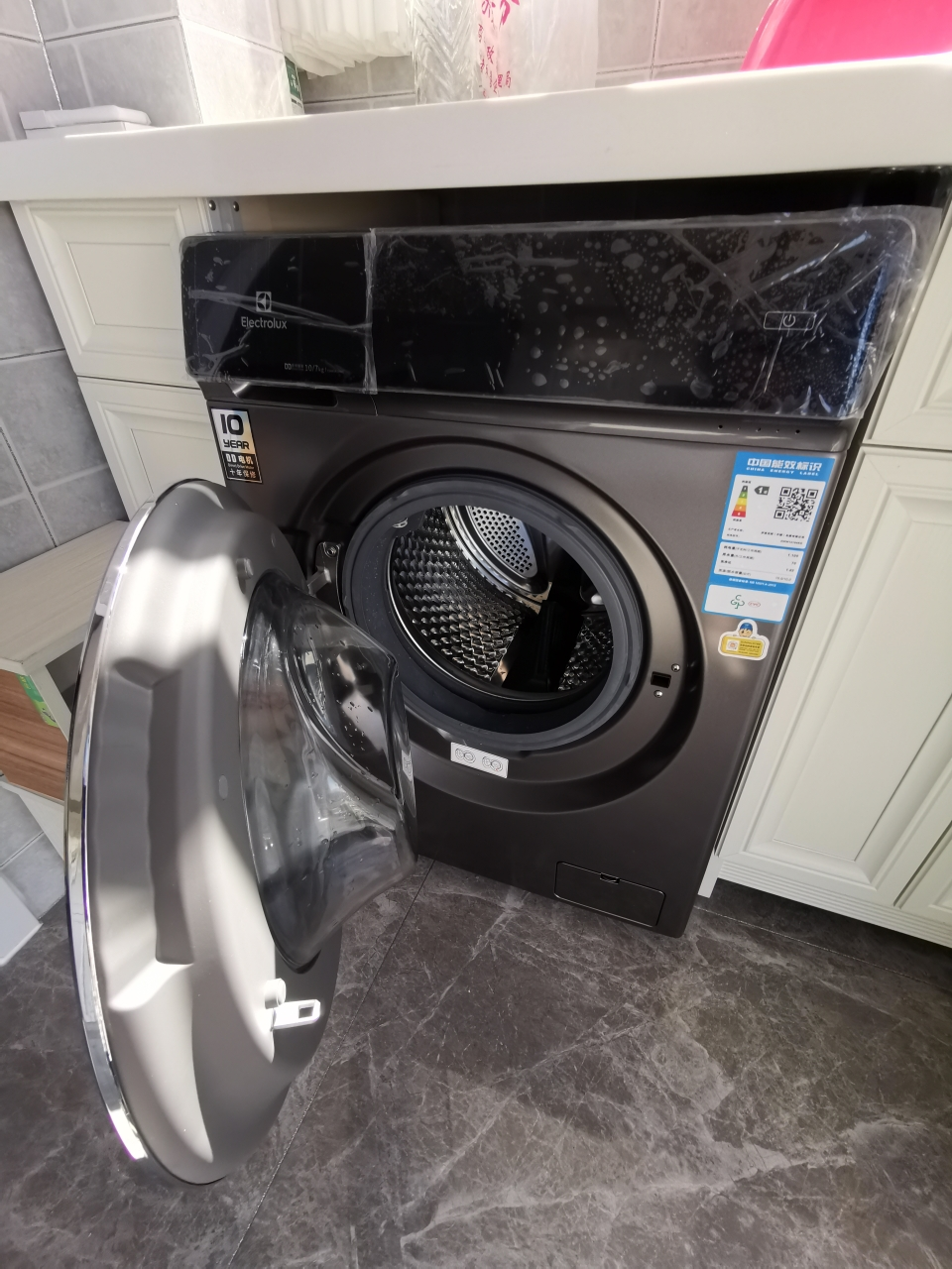 伊莱克斯(electrolux)dd直驱洗干一体机 eww14104kg dd直驱电机 高温
