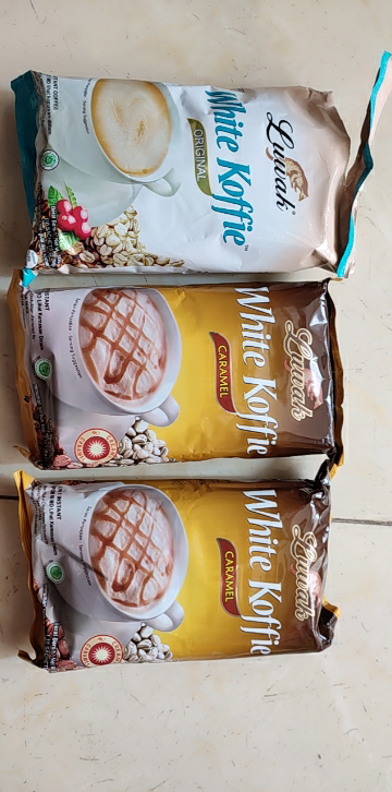 猫斯露哇 印尼进口白咖啡 经典原味200g中袋 速溶即饮三合一冰咖啡