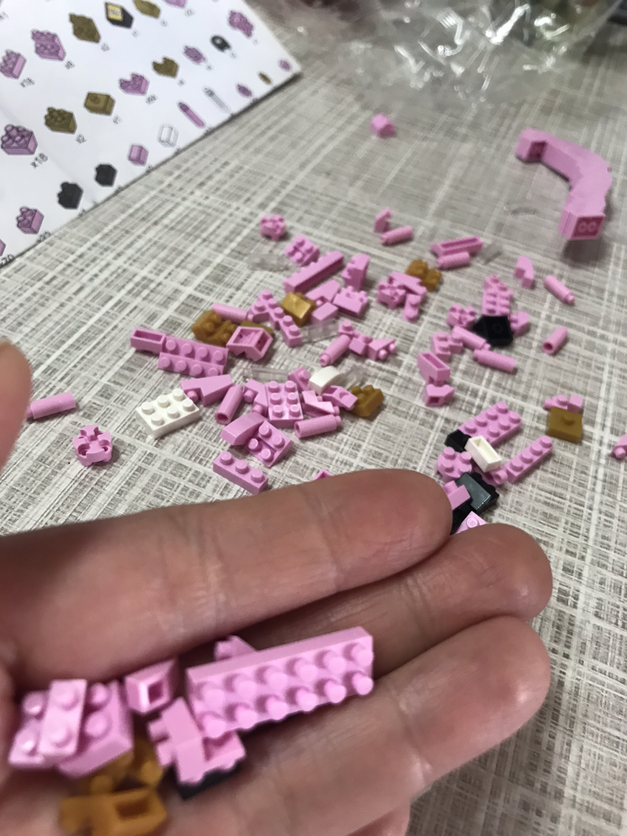 不兼容乐高积木玩具 男孩 网红ip家族系列 积木摆件(火烈鸟)晒单图
