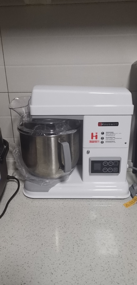 海氏(hauswirt) 厨师机m6 白色和面机商用多功能低音 鲜奶揉面机全
