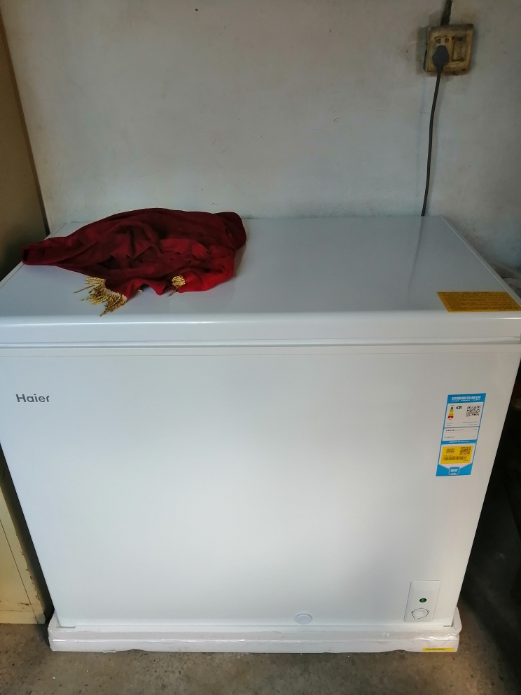 保鲜柜一机四用一级能效海尔冰柜3d逆循环卧式冷柜bc/bd-200hbz晒单图