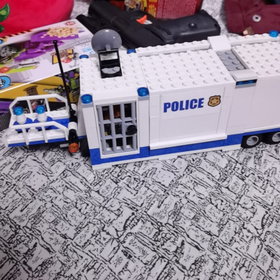 lego乐高城市系列警犬突击队60241男孩女孩4岁生日礼物玩具积木