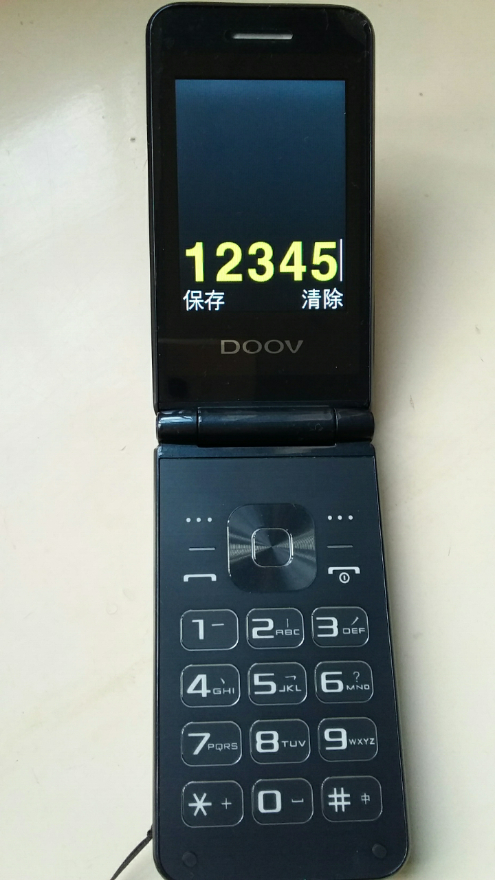 朵唯移动版翻盖手机老年机大屏大字大声音老人手机超长待机正品男女款