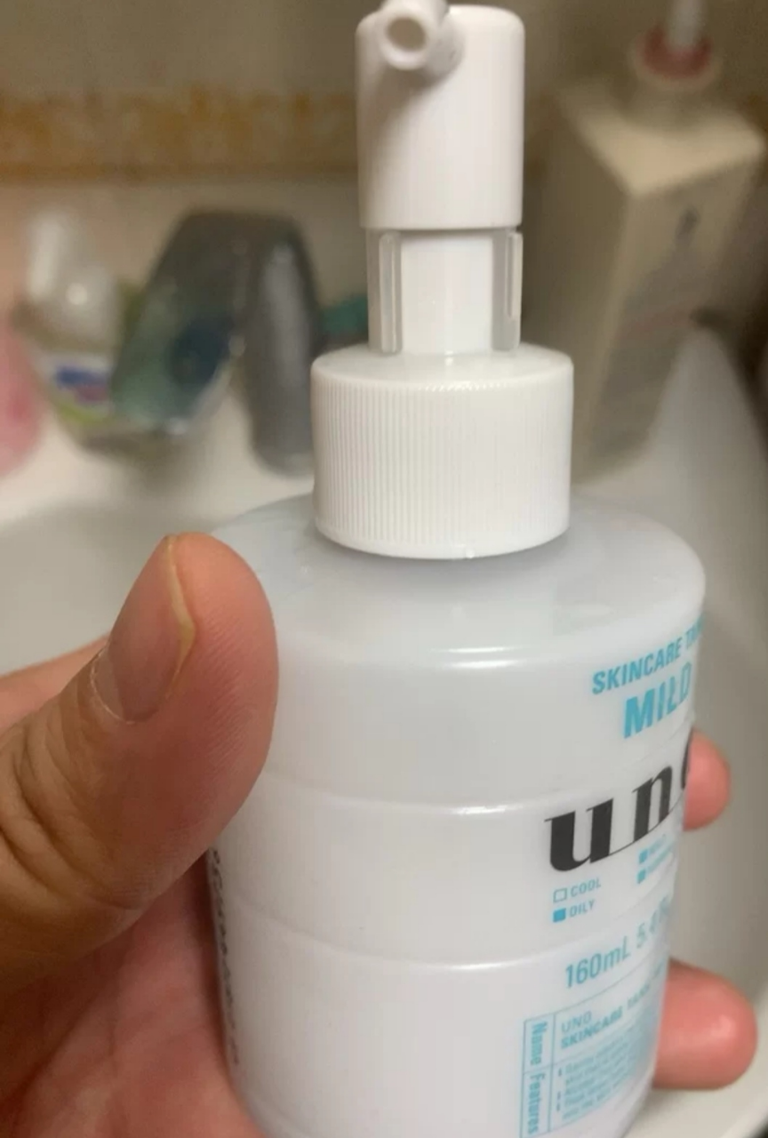 uno日本吾诺男士温和型保湿补水乳液160ml 紫色(保税)晒单图