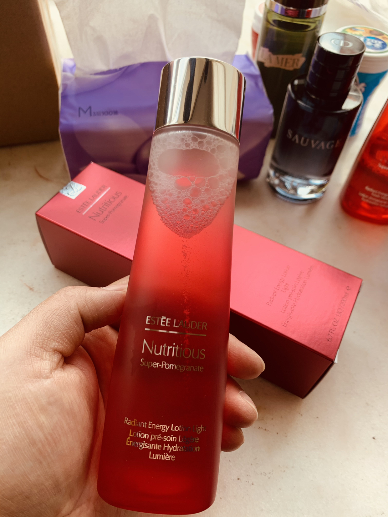 雅诗兰黛estee lauder红石榴爽肤水 滋润型/清爽型 补水保湿红石榴水