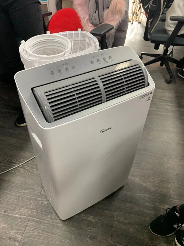 5匹移动空调变频冷暖一体机家用厨房租房用免安装排水小型便携立式