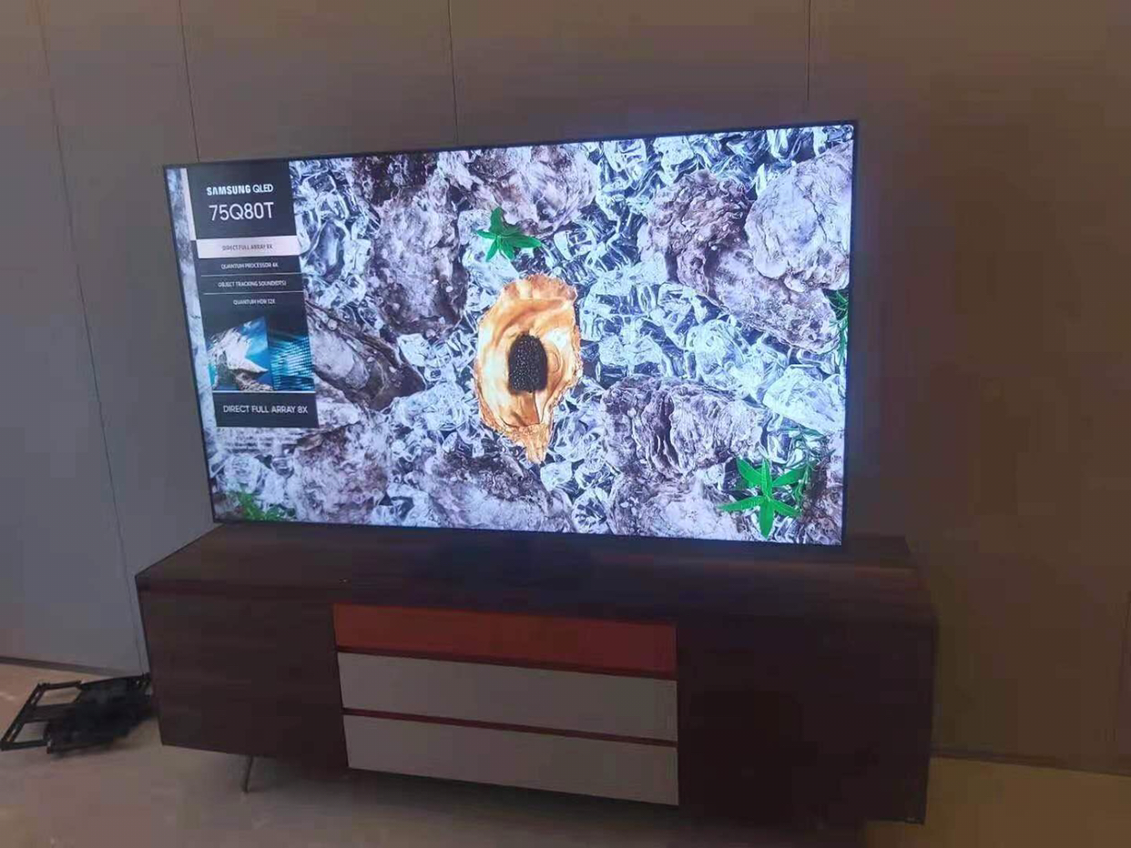 三星(samsung)qa75q80tajxxz 75英寸超高清qled光质量子点4k智能语音