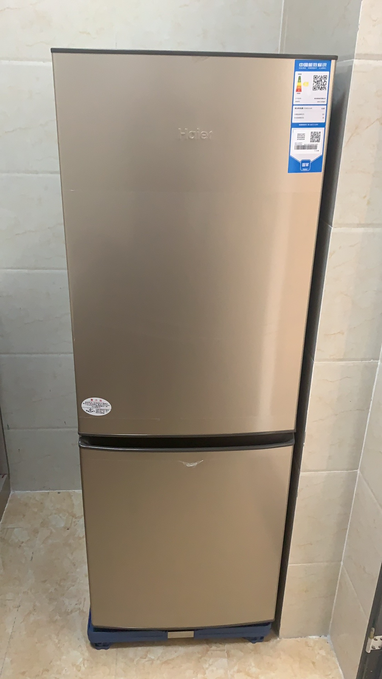 时尚炫金 低音环保 租房神器 直冷 家用电冰箱 bcd-178tmpt晒单图