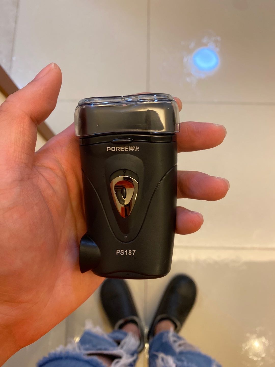 飞科(flyco)电动剃须刀fs628充电式往复式刮胡刀男单头递须刨便携胡须