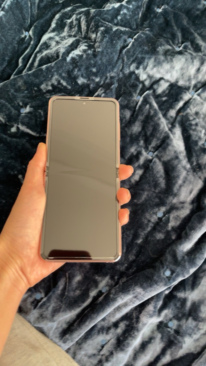 三星galaxy z flip (sm-f7070)5g 迷雾金 8 256g 6.