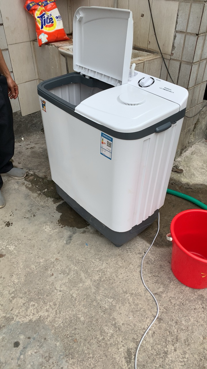 小鸭牌(xiaoyapai)wps982sj大容量双桶双杠 9公斤半自动双缸洗衣机