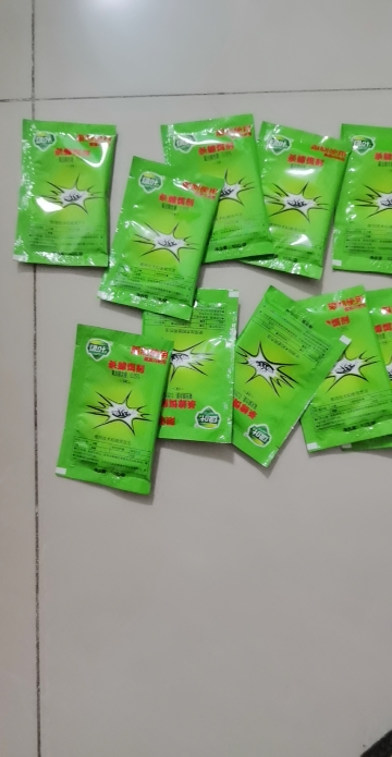 蟑螂药绿叶杀蟑胶饵灭蟑螂杀蟑螂饵剂粉剂除蟑家用屋贴10g/袋晒单图